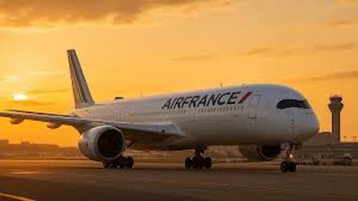 Air France A350 Chicago Flight Return
